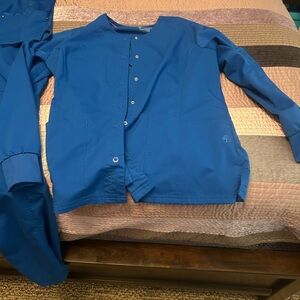 Royal Blue Purple Label Healing Hands 3 piece scrub set sold together only